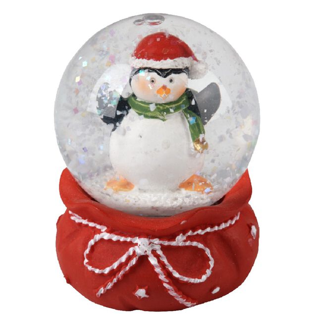 Boule &agrave; neige pingouin