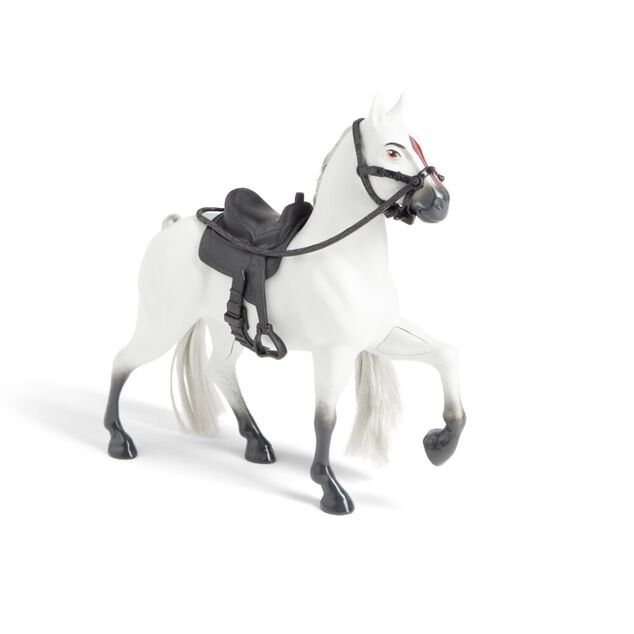 Kit de jeu &eacute;curie et cheval blanc ou marron