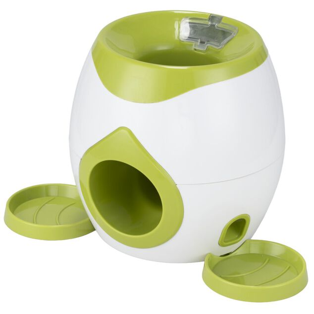 Distributeur de friandises interactif pour chien avec balle incluse &Oslash;18xH28cm