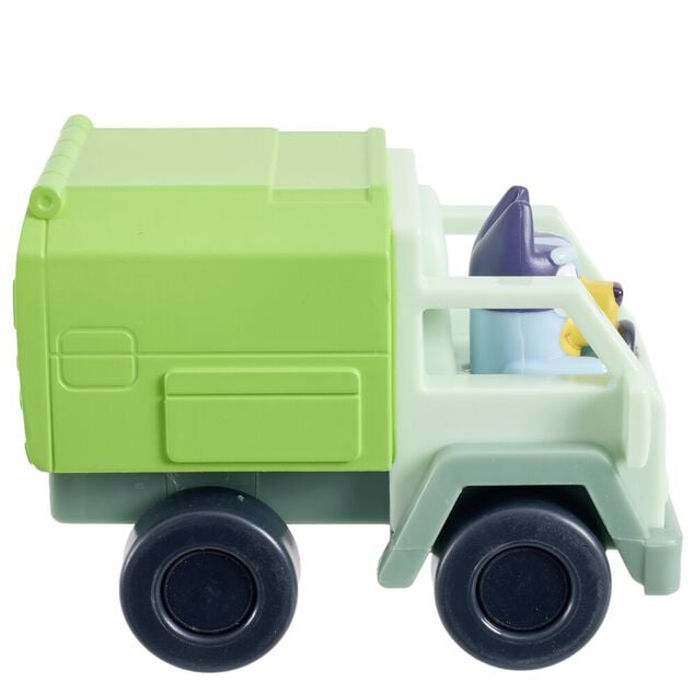 V&eacute;hicule mini Bluey plastique 9x6xH7cm (4 mod&egrave;les)