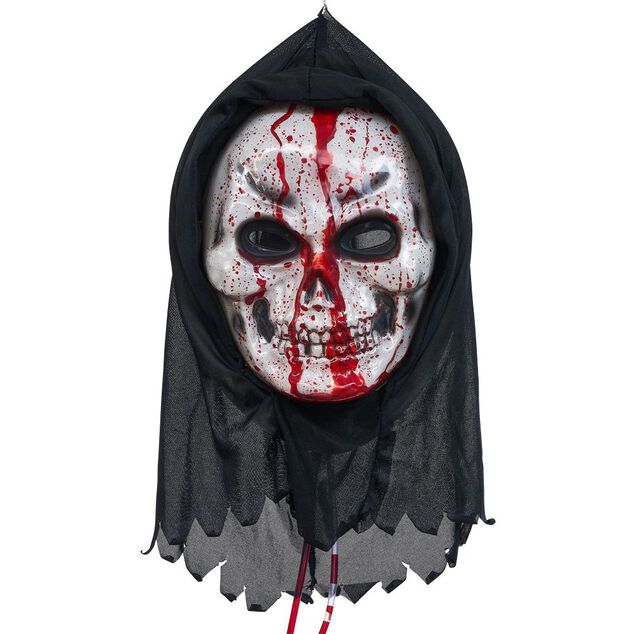 Masque squelette saignant