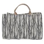 Sac porte-b&ucirc;ches en jute 64x30xH40cm