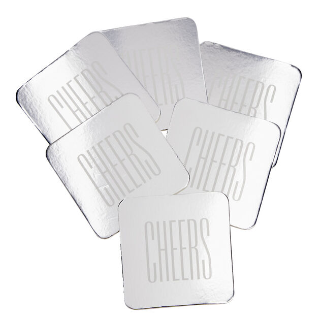 Dessous de verre en papier Ø10cm x6