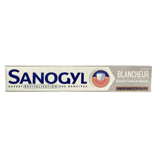 Dentifrice Sanogyl soin revitalisation blancheur et soin tube 75ml