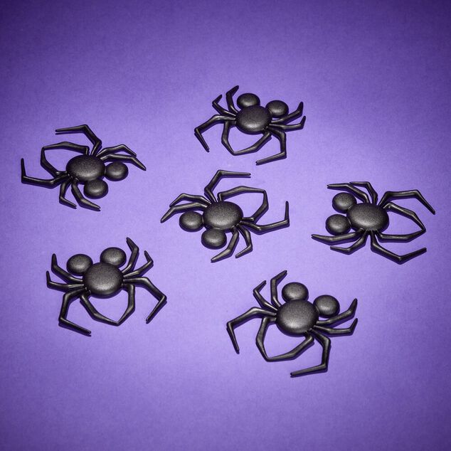 D&eacute;coration Halloween Disney araign&eacute;e Mickey noire 6 pi&egrave;ces