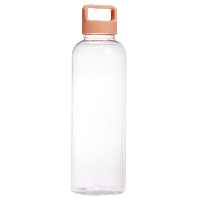 Gourde plastique transparent 400ml - Ø5,8xH20cm