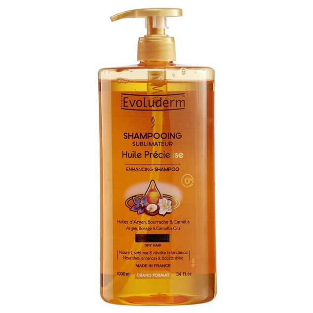 Shampooing huile pr&eacute;cieuse Evoluderm 1L