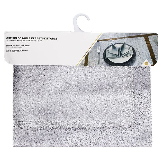 Chemin de table avec set x6