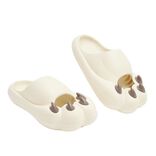 Chaussons griffe caoutchouc beige 38/39