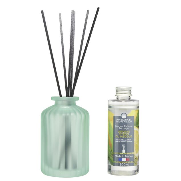 Bouquet parfum&eacute; Ambiances Devineau senteur verveine citron du Mexique 115ml