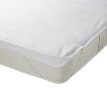 Prot&egrave;ge matelas 2 personnes &eacute;ponge imperm&eacute;able anti-acariens 140x190cm