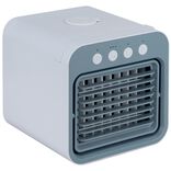 Mini rafra&icirc;chisseur d'air Homday 5W r&eacute;servoir 400ml plastique blanc et gris