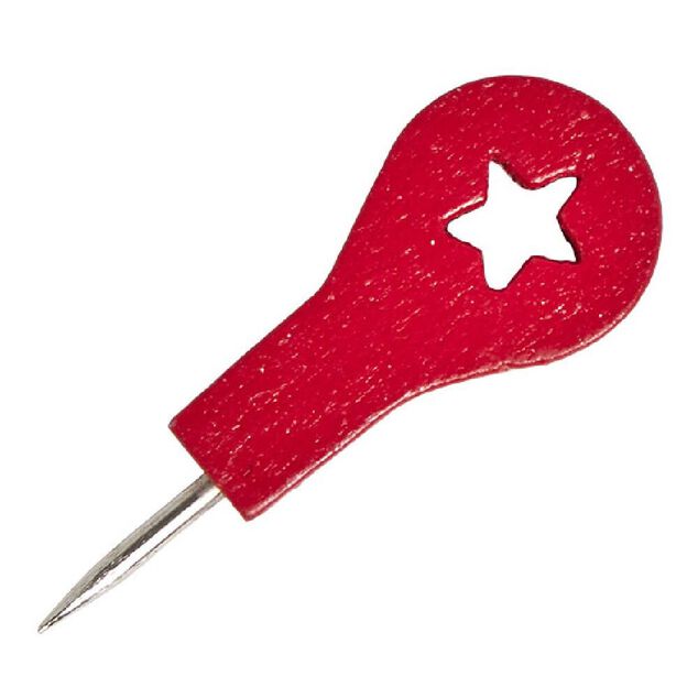 Globe terrestre en liège avec 6 punaises Ø15xH20cm