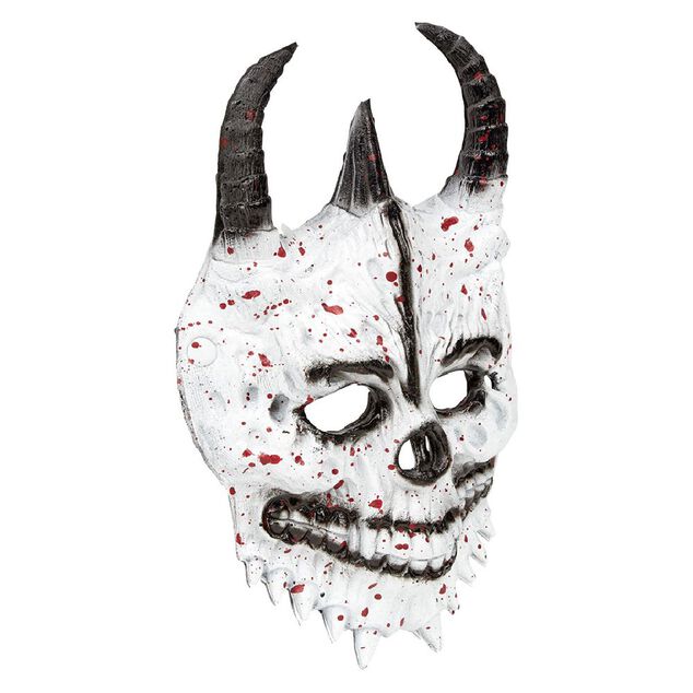 Masque d&eacute;mon adulte en latex
