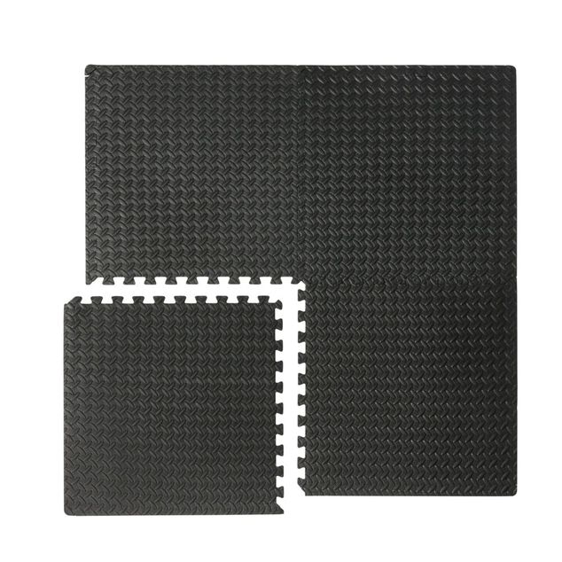 Dalle de protection piscine et spa mousse noir x4