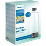 Bouteille 1L pour machine à soda Noir x2