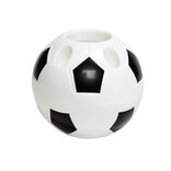 Porte crayon football forme ballon &Oslash;10,5xH9,5cm