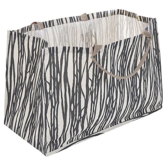 Sac porte-b&ucirc;ches en jute 64x30xH40cm