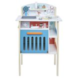 Stand v&eacute;t&eacute;rinaire 2-en-1 en bois certifi&eacute; FSC&reg;