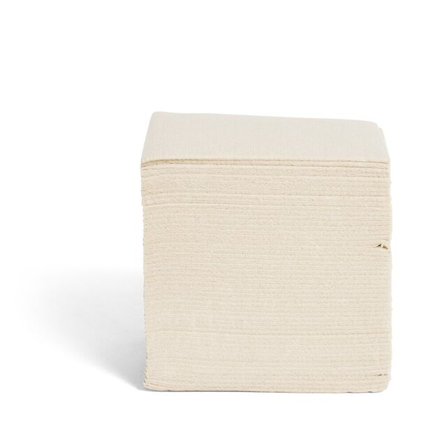 Lot de 50 serviettes cocktails beiges 20x20cm