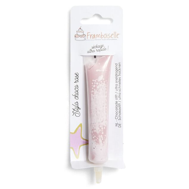 Stylo &agrave; p&acirc;tisserie choco rose Framboiselle 25g