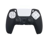 Protection en silicone noir pour manette de console PS5