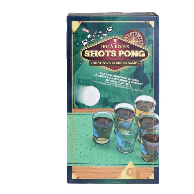 Jeu &agrave; boire Shots Pong
