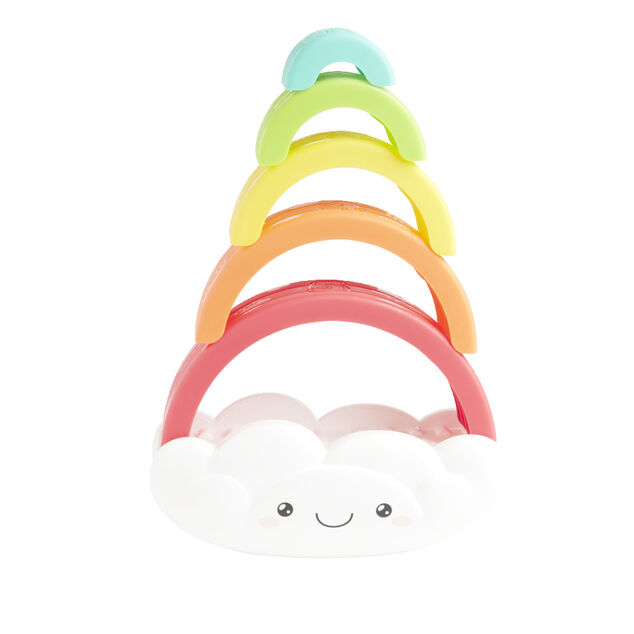 Nuage arc en ciel empilable 24x10xH22cm