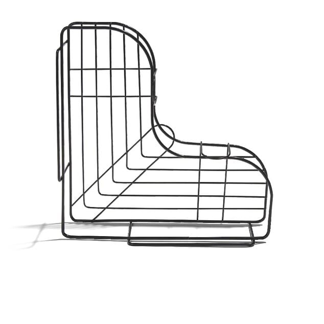 &Eacute;tag&egrave;re d'angle serviteur de douche 23x23cm