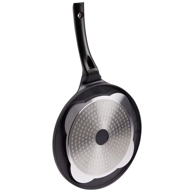 Poêle 4 pancakes anti adhérente aluminium noir