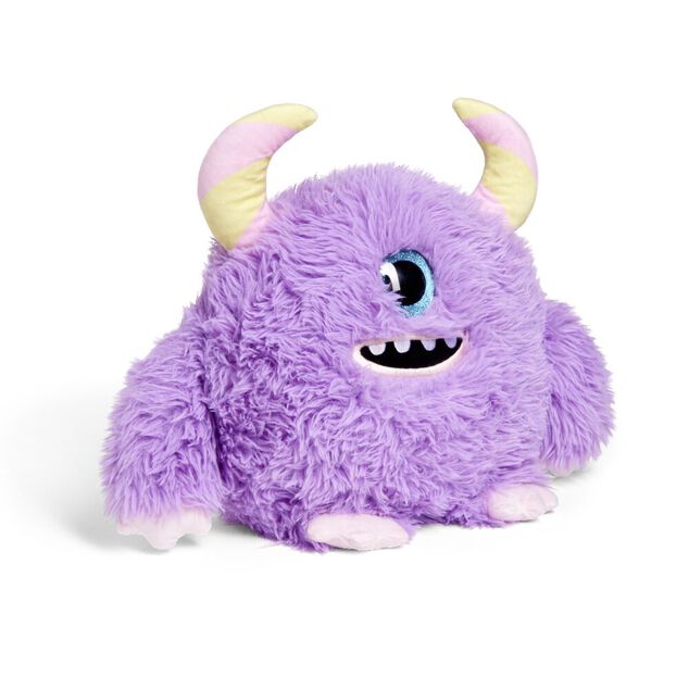 Peluche monstre polyester 22x38xH30cm