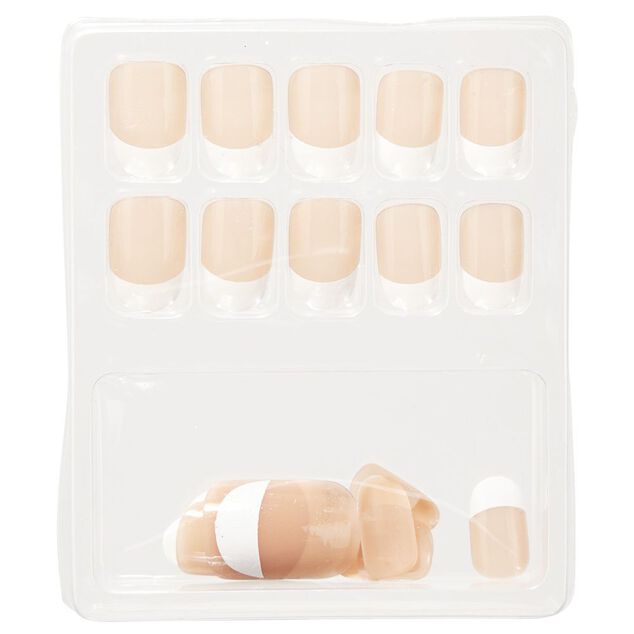 Kit faux ongles french manucure 24 pi&egrave;ces