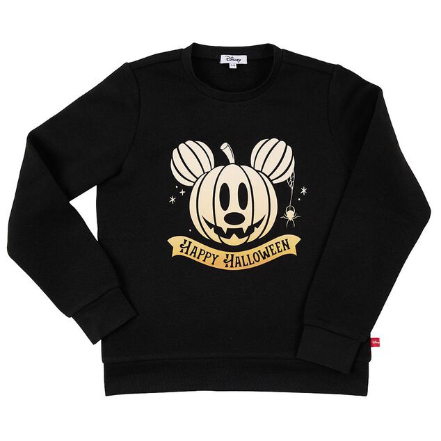 Pull adulte Disney Halloween Mickey phosphorescent - Taille S