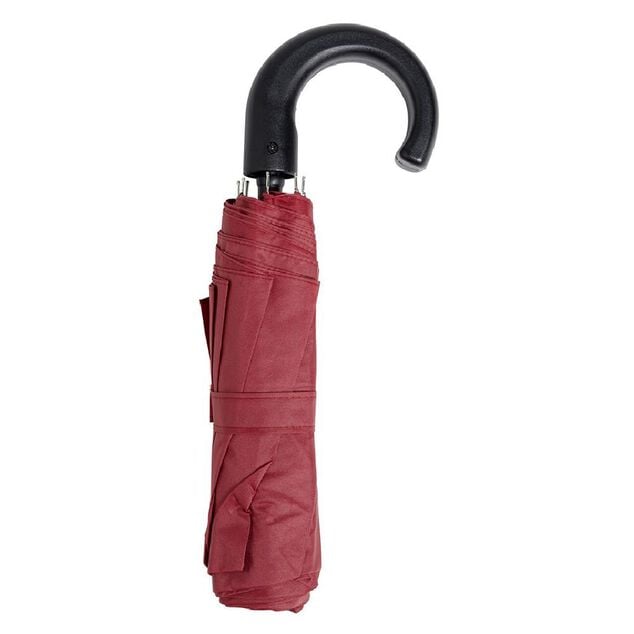 Parapluie canne rouge