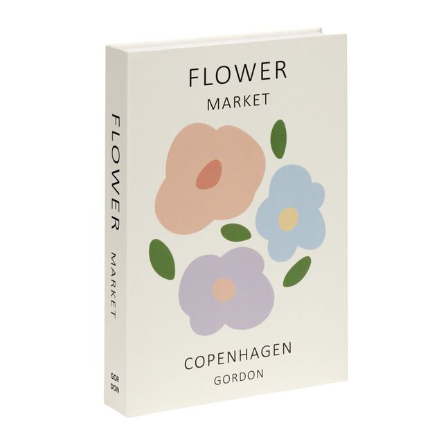 Bo&icirc;te de rangement forme livre th&egrave;me floral 18x25cm (2 mod&egrave;les)