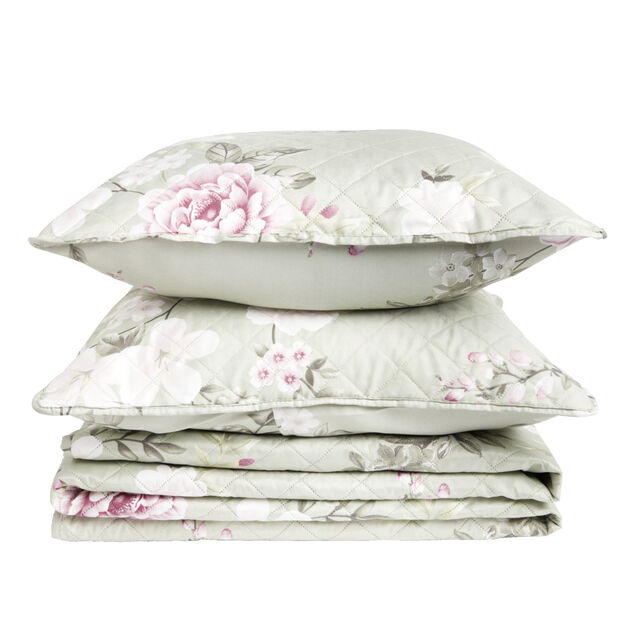 Couvre-lit 220x240cm avec taies d'oreiller 63x63cm - 3 modèles