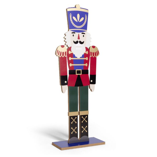 Soldat Casse-Noisette &agrave; poser en bois Fantasia H70cm