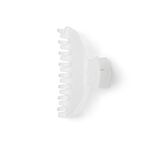 Pince cheveux blanc mat L9cm