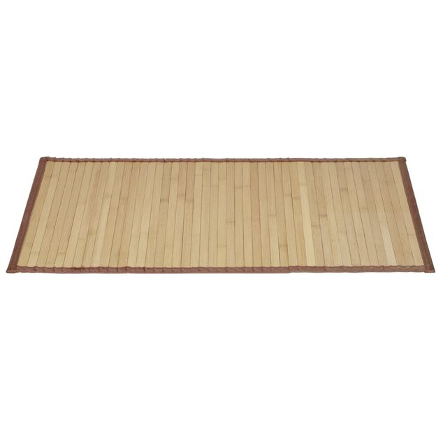 Tapis salle de bain bambou