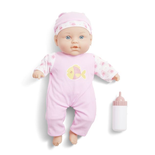 Poup&eacute;e avec biberon