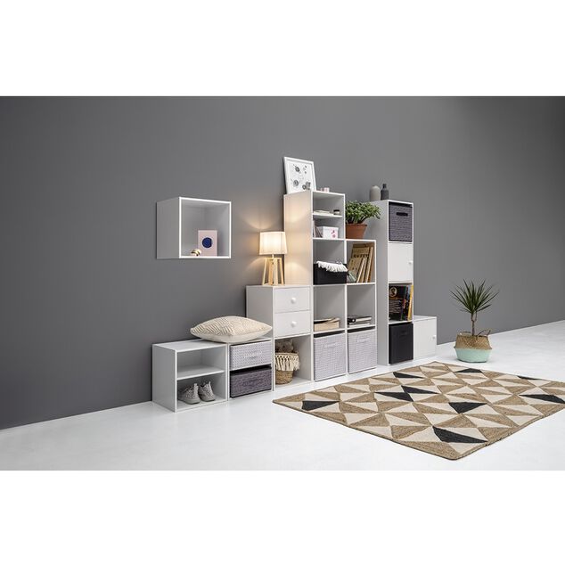 Structure Box Cube 1 case 35,2x30x35,2cm bois blanc
