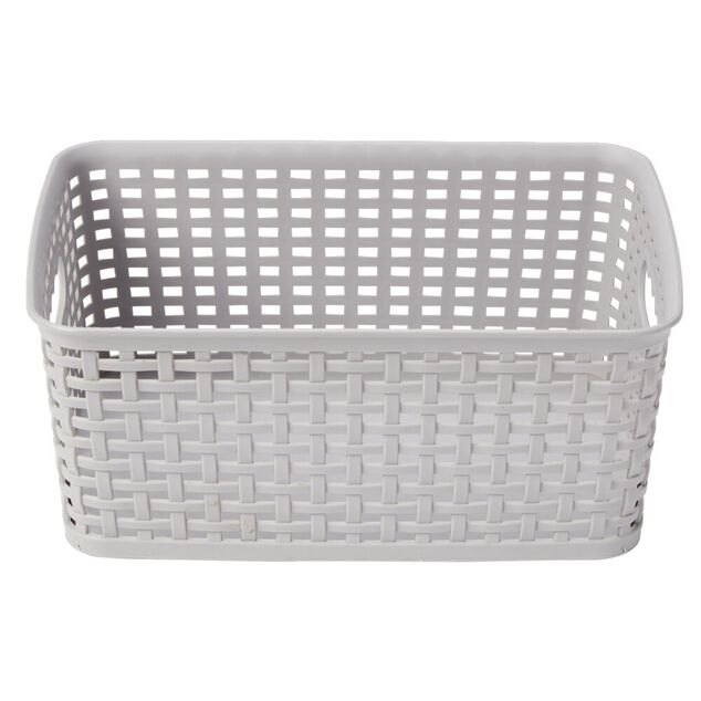 Panière en plastique 4,5L - 4 coloris