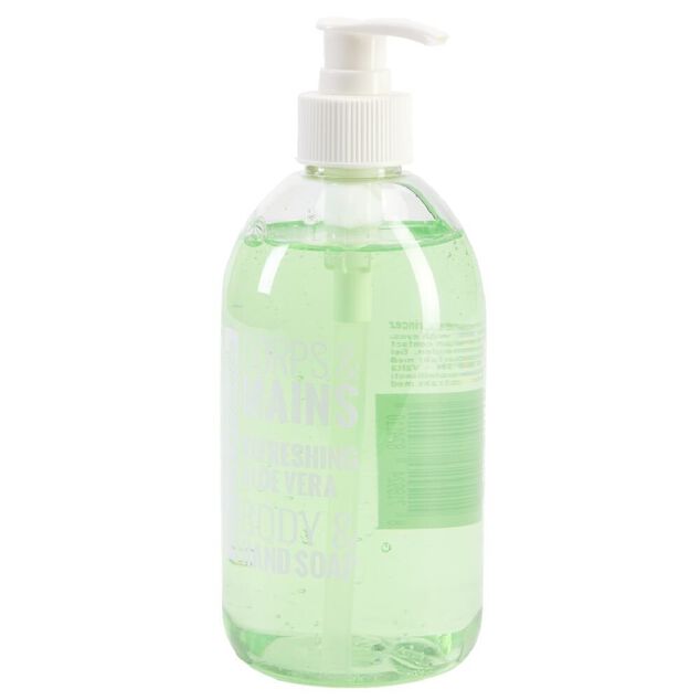 Savon liquide corps et mains parfum alo&eacute; vera 500 ml