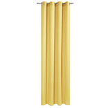 Rideau à oeillets effet lin tissé 140x240cm (2 modèles)