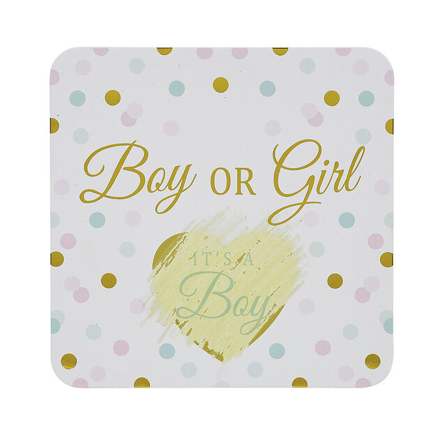 Carte à gratter révélation fille ou garçon x6 (2 modèles)