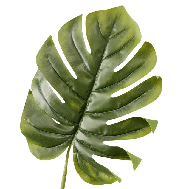 Feuillage artificiel feuille de monstera 35x100cm