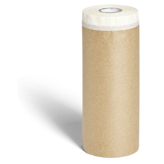 Protection papier pour peinture avec ruban de masquage