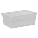 Bo&icirc;te de rangement transparente 10 L