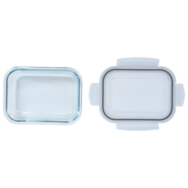 Bo&icirc;te de conservation x2 en verre 640 ml et 1500 ml