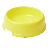 Gamelle pour chien ou chat ronde plastique rouge Ø21,5xH6,5cm